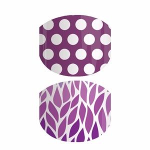 Jamberry Nails Juniors Plum Lotus full sheet